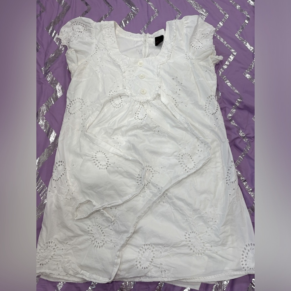 Torrid size 22 cream dress